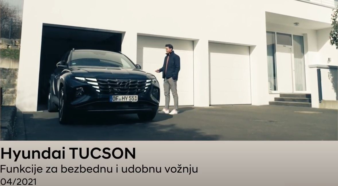 Hyundai TUCSON Hibrid. Funkcije za bezbednu i udobnu vožnju!